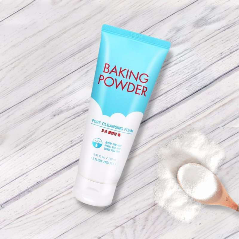 etude house baking powder pore cleansing foam